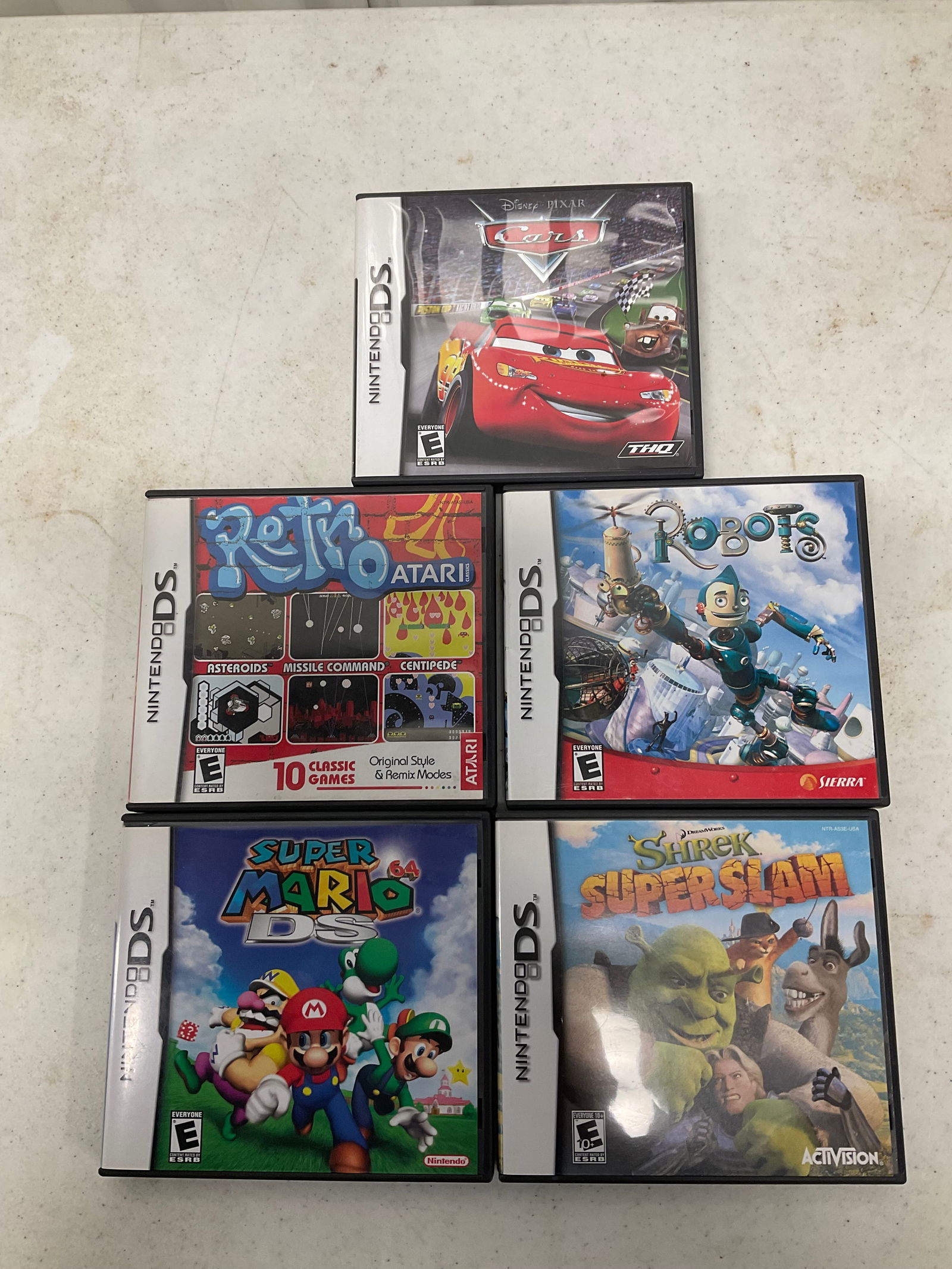 Lot of 5 Nintendo DS games (1 of 1)