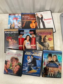 Lot of 9 DVD's