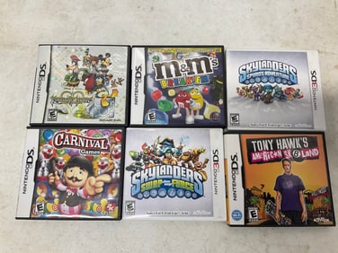 Lot of 6 Nintendo 3DS games