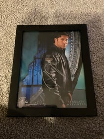 Signed Joe Flanigan Stargate Atlantis Photo with COA 9x12