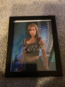 Signed Rachel Luttrell Stargate Atlantis Photo with COA 9x12