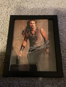 Signed Jason Momoa Stargate Atlantis Photo with COA 9x12