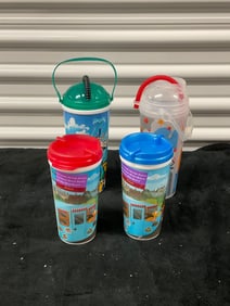 Lot of 4 refillable mugs
