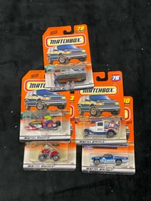 Lot of 5 matchbox diecast cars