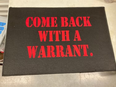 Door mat rug 27 x 18