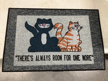 Door mat rug 27 x 18