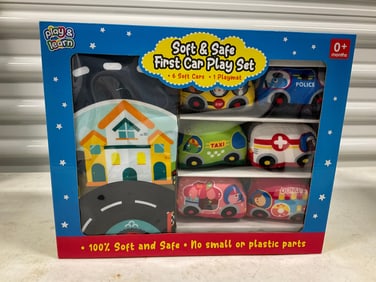 Play & Learn Soft & Safe First Car Play Set
