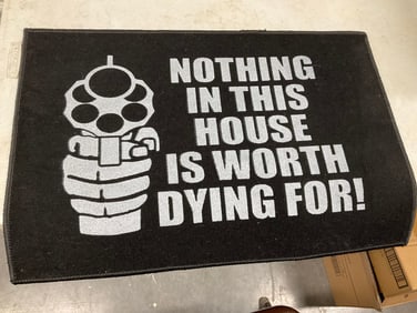 Door mat rug 27 x 18