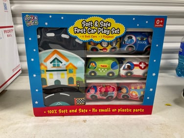 Play & Learn Soft & Safe First Car Play Set