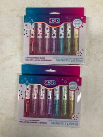 Lot of 2: 3C4G Rainbow lip gloss set