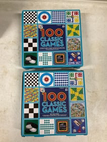 Lot of 2: Hub Games 100 classic games