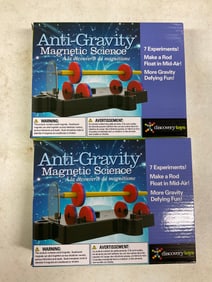 Lot of 2: Anti- Gravity Magnetic Science 7 experiments