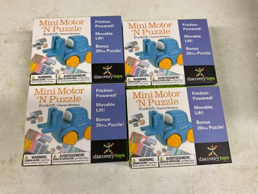 Lot of 4: Mini Motor 'N Puzzle