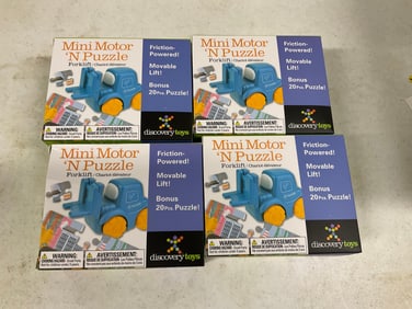 Lot of 4: Mini Motor 'N Puzzle