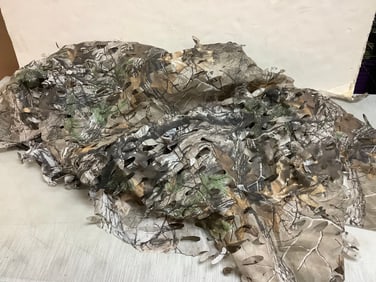 Camoflauge hunting net
