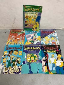Vintage Simpsons comics