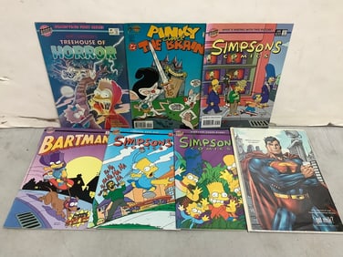 Vintage comics(Simpsons, Pinky and the Brain, and more)