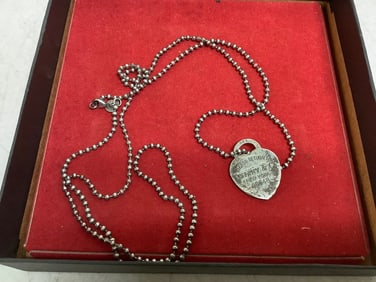 Tiffany sterling necklace