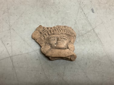 Pre-Columbian artifact piece from Central/South America