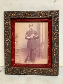 Framed Civil War photo(12in.x14in.)