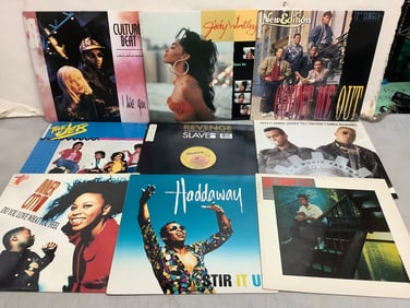 Vintage records(Bobby O, The Jets, Jody Watley, and more)