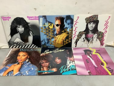 Vintage records(Claudja Barry, Donna Summer, Jesse Johnson, and more)