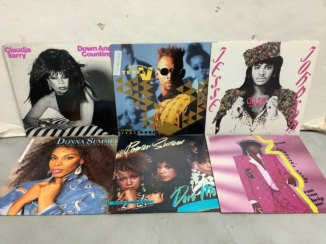 Vintage records(Claudja Barry, Donna Summer, Jesse Johnson, and more) (1 of 1)