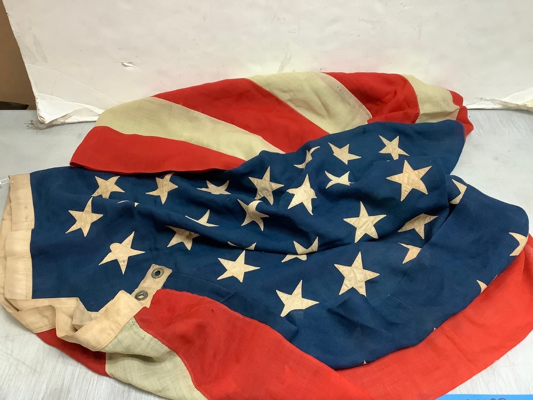 Vintage 45 star flag (1 of 1)