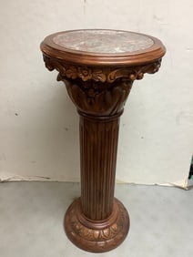 Wooden pedestal(36in.tall)