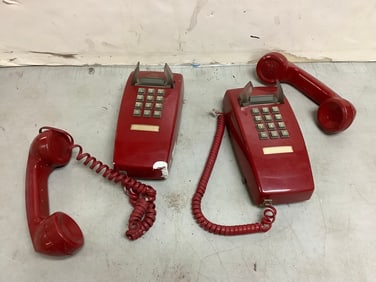 Vintage telephones