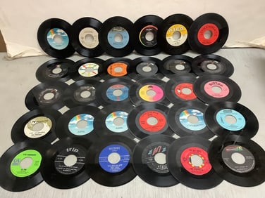 Vintage 45's(Daryll Hall/John Oates, Johnny and the Hurricanes, Al Jolson, and more)