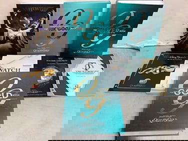 Various jewelry books(The Watch Book, The Silver Book, The Gold Book, Swiss Crown U.S.A., and more)