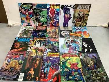 Various comics(Valiant, Vertigo, Image, DC, and more)