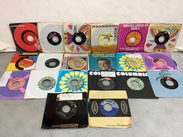 Vintage 45's(The Grassroots, Harptones, Heatwave, Ronnie Dove, and more)