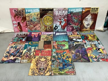 Various comics(God Hates Astronauts, The New Teen Titans, Deadman, and more)