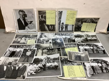 Vintage black and white movie film prints (some with descriptions)