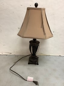 Fine Art Table lamp with shade(25in.tall)