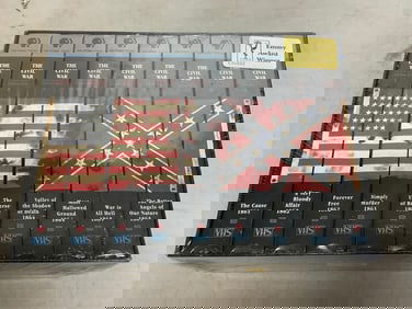 The Civil War VHS tape set(Episodes 1-9, sealed)