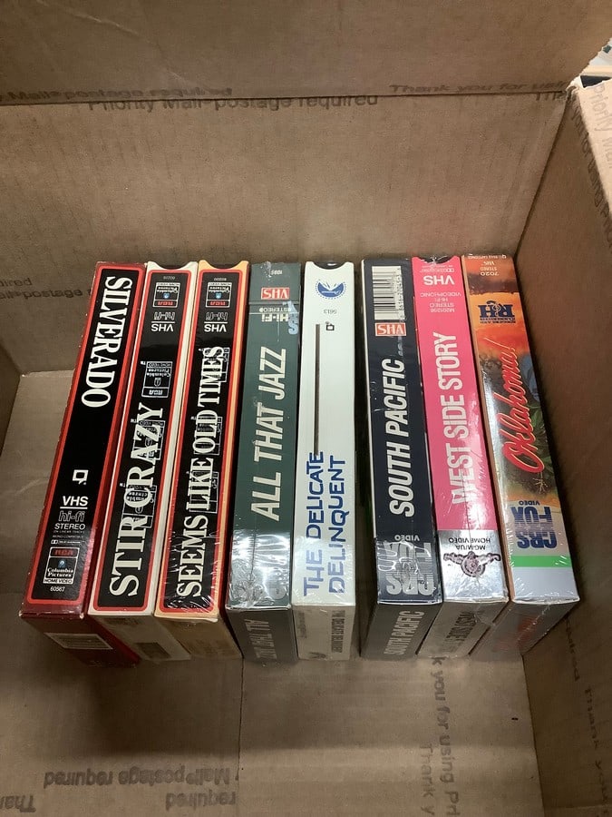 Vintage VHS tapes(Silverado, South Pacific, Oklahoma, and more): Vintage VHS tapes(Silverado, South Pacific, Oklahoma, and more)