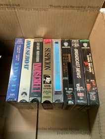 Vintage VHS tapes(Suspicion, Indiscreet, Charade, Houseboat, Penny Serenade, and more)