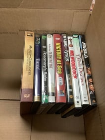 Various DVD's(Vertigo, Mr.Woodcock, Rosemary's Baby, and more)