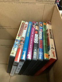 Various DVD's(Kingpin, Mr.Deeds, Lathe of Heaven, and more)