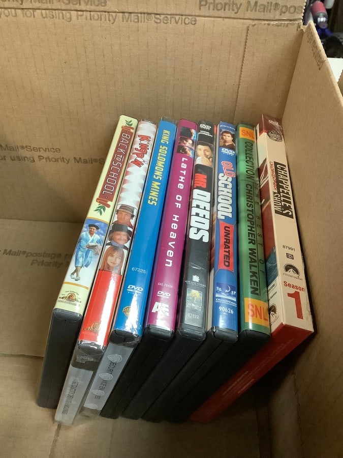 Various DVD's(Kingpin, Mr.Deeds, Lathe of Heaven, and more) (1 of 1)