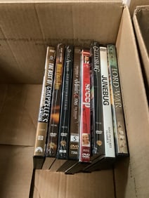 Various DVD's(Lord of War, Junebug, Scoop, A Murder of Crows, and more)