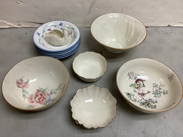 Lenox decorative bowls(largest 4.75in.tall, 9.5in.across), bowls, and more