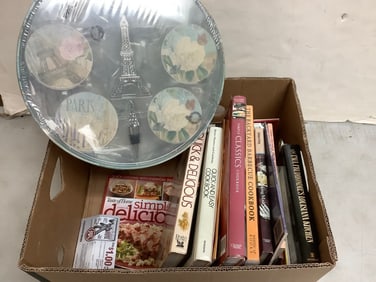 Various cookbooks(The Backyard Barbecue Book, Polish cookbook, Inetnational Cookbook, and more)