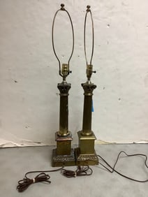 Set of 2 matching lamps(33.75in.tall)