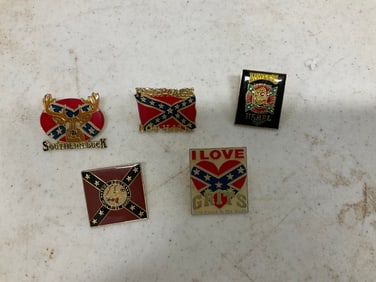 Lot of Confederate pins