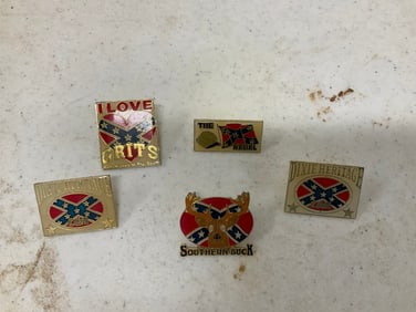 Lot of Confederate pins