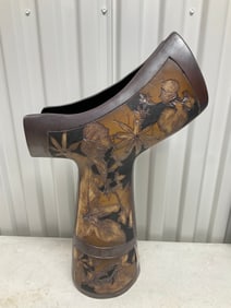 Malaysia handcrafted vase 21 inches